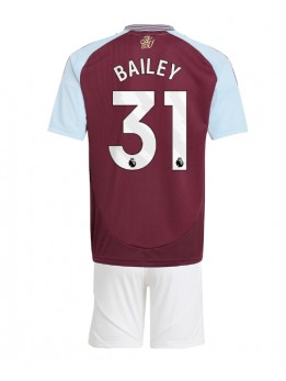 Aston Villa Leon Bailey #31 Dječji Domaci Dres kompleti 2024-25 Kratak Rukavima (+ kratke hlače)